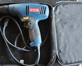Ryobi D Corded Drill with Case
