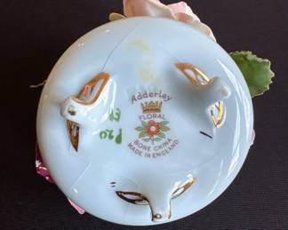 Bone China Rose Bouquet Figurine second image