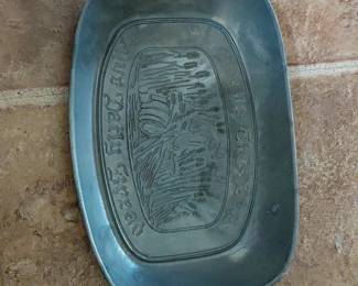 Pewter Bread Tray