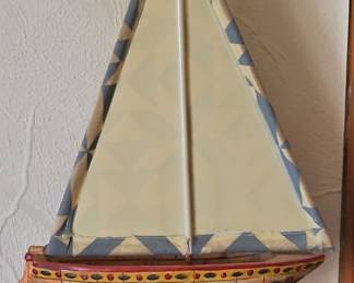 Jim Shore Sailboat Figurine