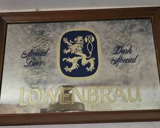 Lwenbru Special  Dark Special Beer Mirror