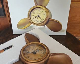 Howard Miller Propeller Alarm Clock