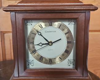 Wooden Mantel Clock