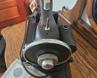 White Rotary Sewing Machine second image