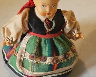 Vintage Polish Folk Doll