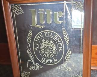 Miller Lite Beer Mirror