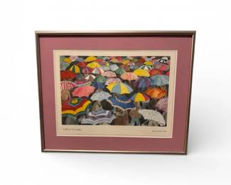 45 LucyHartNorthwestSunshadersUmbrellaPrintSigned