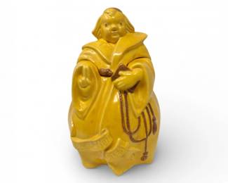 8 VintageRedWingThouShaltNotStealFriarCookieJar