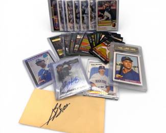 133 BaseballCardCollectionGriffeyRookieEdgarMartinezBretBoone