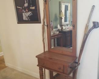 Vintage Entry Halltree 