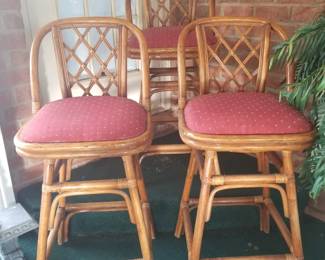 Counter Height Stools - Set of 3