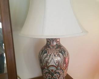 Asian Porcelain Table Lamp