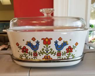 Corning Ware. 