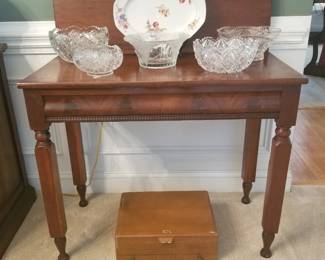 Drop-Leaf Console Table