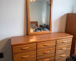 5 Piece Solid Oak Bedroom Set