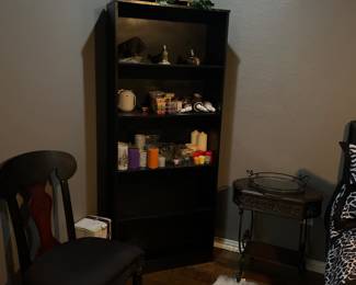 Book Shelves,End Table, Candles, Home Decor and Scentsy