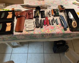 Knives and Gun Holsters