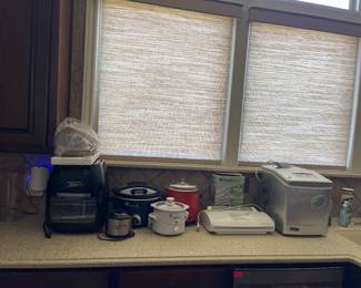 Air Fryer, Ice Maker, Crock Pots and Food Saver