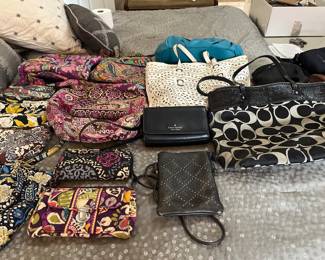 Vera Bradley, Coach, Michael Kors and Kate Spade Purses