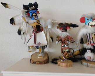 Eagle Dancer Hopi Kachina signed by Long