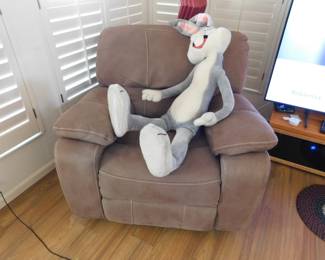 Large Size Rocker/Recliner (electric) Bugs Bunny loves it!