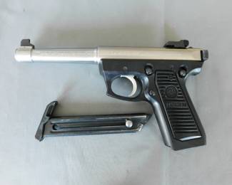 Sturm Ruger Mark II 22/45 Target .22LR, 5" satin stainless