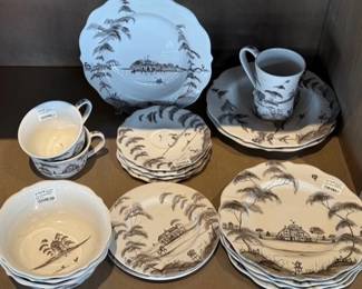 Dishes with Houses on them