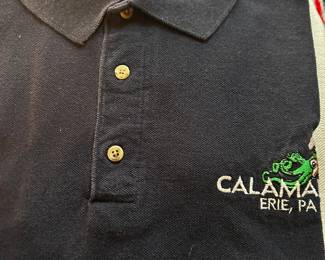CALAMARI SQUID ROW GOLF SHIRT