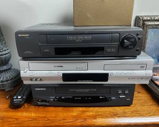 VCRs and DVD