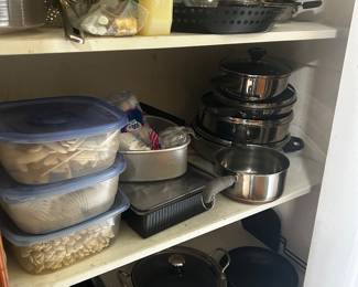 Pots and Pans/Storage Items