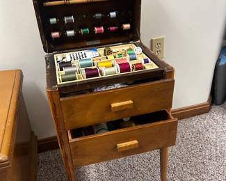 Vintage Sewing Cabinet