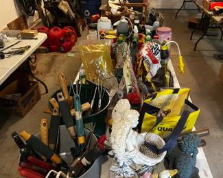 Garage is Packed - Garden, Tools, Auto