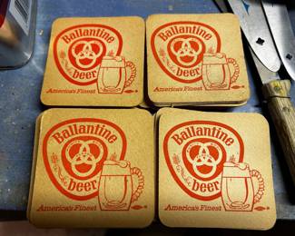 Ballantine Beer Coasters