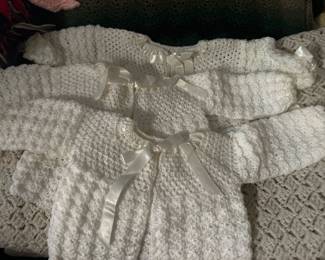 Hand Made Baby Christening Jackets