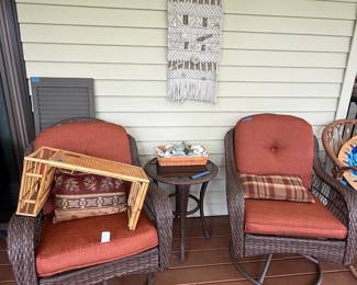 Patio Chair Set with table
