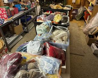 Yarn and knitting supplies