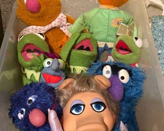 Vintage The Muppet Show toys and puppets