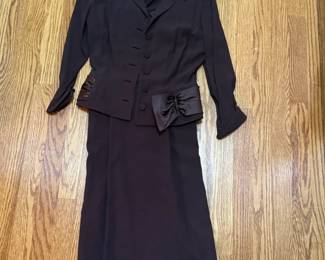 1940's dress and jacket