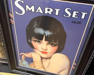 Framed High Quality prints of vintage magazine covers