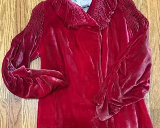 1920's Pink Velvet jacket