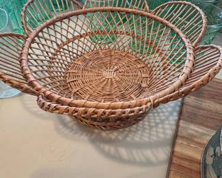 Wicker Flower Basket