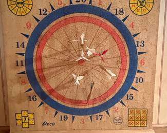 Deco Dartboard with Joker and Take All Sections