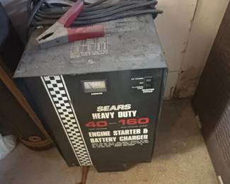 Sears Heavy Duty  Engine Starter  Battery Charger