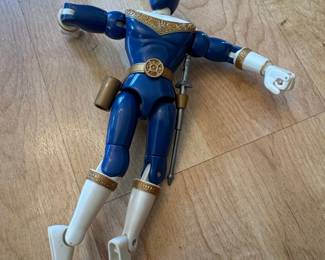 Power Rangers Zeo Ranger III Blue Action Figure