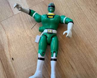 Power Rangers Turbo Green Ranger Action Figure