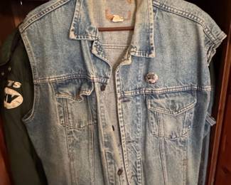 Vintage Patched Denim Vest