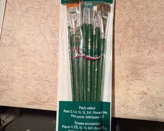 Plaid One Stroke Value Pack Paint Brushes