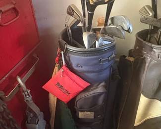 Vintage Spalding Golf Club Set