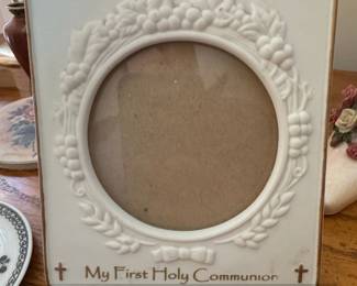 My First Holy Communion Ceramic Photo Frame