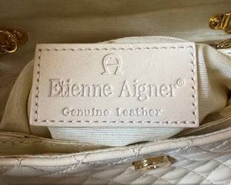 Etienne Aigner Quilted Leather Shoulder Bag third image